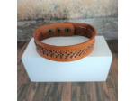 Bracelet cuir homme Camel 4