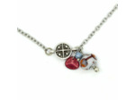 Collier ras de cou argenté Oralya