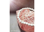 Bracelet Howlite blanche magnésite 6 à 7mm