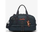 Caméléon Vintage Urban Sac De Sport Navy Orange Stitchin