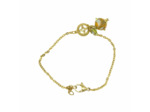 Bracelet intercalaire cristal perle Murano – Salvia