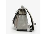 Caméléon Vintage North Cartable 38cm 2 Compartiments Light Grey Stripe