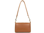Lancaster Foulonné Double Sac Trotteur A Rabat 470-53 Camel In Orange