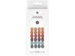 Perles de macramé en bois, multi couleur