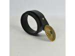 Berthille Ceinture Missouri Cuir Ajustable Noir