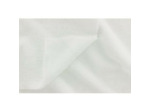 Tissu éponge microfibre de bambou blanc