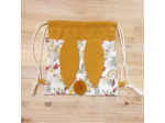 Sac à dos Pochon pour enfant, modèle Lapinou, couleur éléphant arc-en-ciel