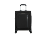 American Tourister CloudRider Valise Cabine Souple 55Cm 4 Roues Trolley Extensible & TSA Jet Black