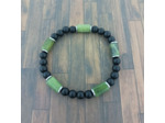 Bracelet Serpentine/Onyx/Hématite