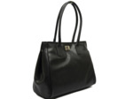 Berthille Elisa Sac Shopping Graine Noir