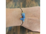 Bracelet ajustable en pierres naturelles