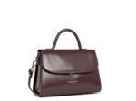 Lancaster Suave Even Sac à Main Cuir 433-17 Bordeaux Foncé