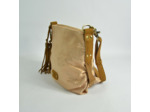 Mila Louise Roxy XS DS Petite Besace Toile A Pois Irisée Camel