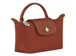 Longchamp le Pliage Green Trousse Cosmétique Avec Poignée Chataigne