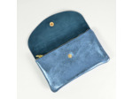Farfouillette Porte-monnaie Cuir GM Bleu