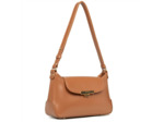 Lancaster Suave Evenly Sac Besace Cuir 480-026 Camel