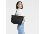 Longchamp Le Pliage Xtra Sac cabas M Cuir Noir