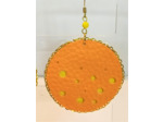 B.O. Similicuir orange/jaune