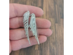 Broches ailes d'ange à strass élégantes