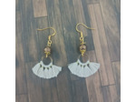 B.O. pompons beige