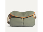 Bleu De Chauffe Léon Sac Besace En Coton Bleu Lichen