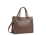 Lancaster Foulonné Double Sac Porté Main 470-63 Marron In Or Pâle