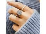 Bague aromathérapie en acier inoxydable