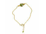 Bracelet perle Murano olive – Salvia