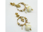Boucles d'oreilles pampilles Murano DUNE