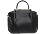 Lancaster Foulonne Double Grand Sac A Main Louisa 470-19 Noir In Naturel