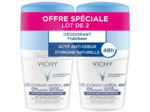 Peaux Sensibles 48h 2x50ml Déodorant Mineral Roll-on Vichy