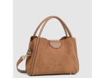 Lancaster Suède Ida Petit Sac A Main 470-100 Moka