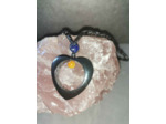Collier Hématite Lapis lazuli et oeil de chat olpa2136
