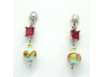 Boucles d'oreilles Citrus Coral