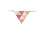 Kit collier triangle en brick stitch