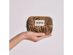 Hindbag Lili Petit Porte-Monnaie Zèbre Cannelle