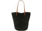 L'Atelier du Crochet Sac Cabas Crochet Ilana Noir