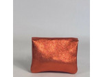 Farfouillette Petit Porte-Monnaie Brillant Orange