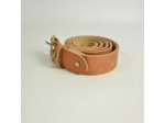 Mila Louise Pale X Ceinture irisé et grainé Ajustable TU Tan