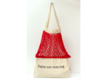 Shoppinette Filet A Provisions XL Faire Son Marché Rouge