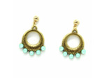Boucles d'oreilles Citrus Coral