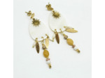 Boucles d'oreilles nacre DUNE