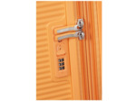 American Tourister Sound Box Spinner 67 cm Valise Trolley 4 Roues Papaya Pop