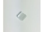 Bouton carré blanc 8 mm