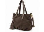 Mila Louise Nicole XS VX Petit Sac Shopping Côté Brillant Gris Dark