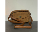 Farfouillette Sac Porté Travers En Velours Camel