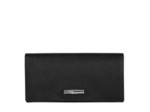 Longchamp Roseau Portefeuille à rabat Noir