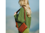 Ateliers Fourès Calista Classique Petit Sac Porté Croisé H150 Fauve