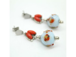 Boucles d'oreilles Azurela