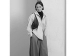 Le Tanneur Juliette Petit Sac Hobo En Cuir Grainé Terre Brulée